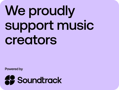 Soundtrack window sticker